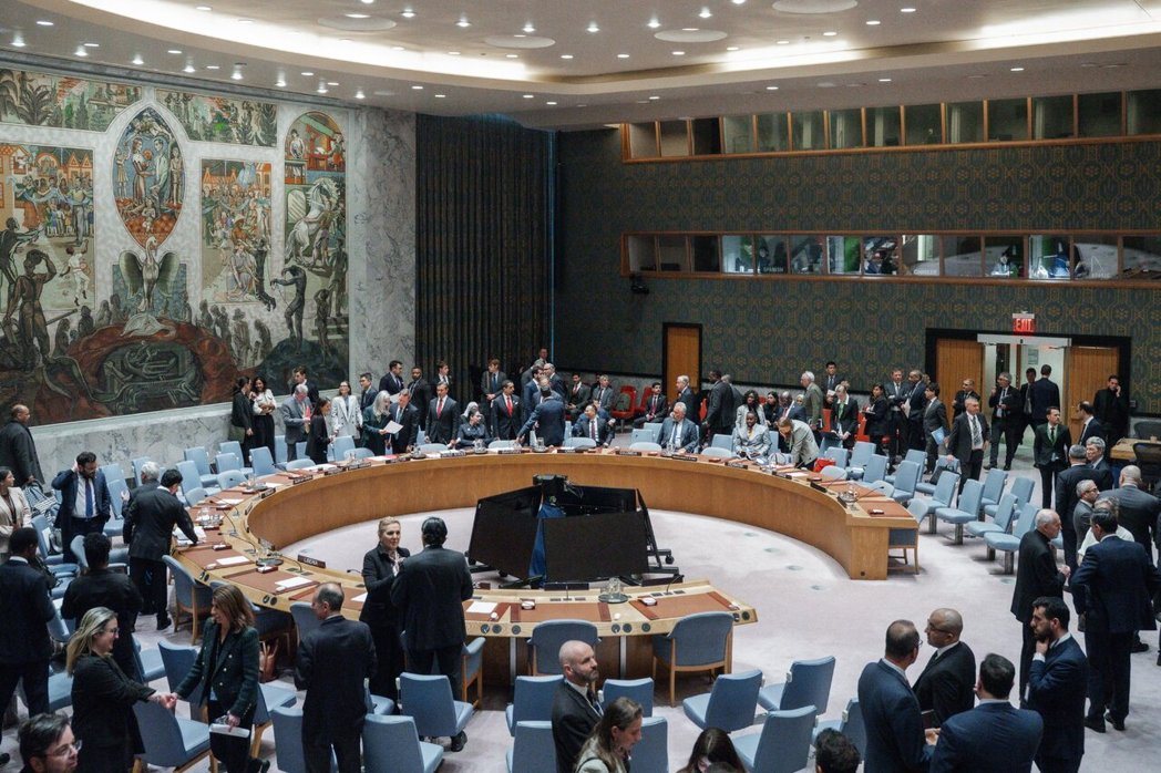 美国纽约时间2月28日,联合国安理会就伊朗局势召开紧急会议。(欧新社) 林则宏 美国纽约时间2月28日,联合国安理会就伊朗局势召开紧急会议。(欧新社) 林则宏