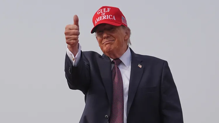 美國總統川普豪賭獲勝,成為最大贏家。美聯社