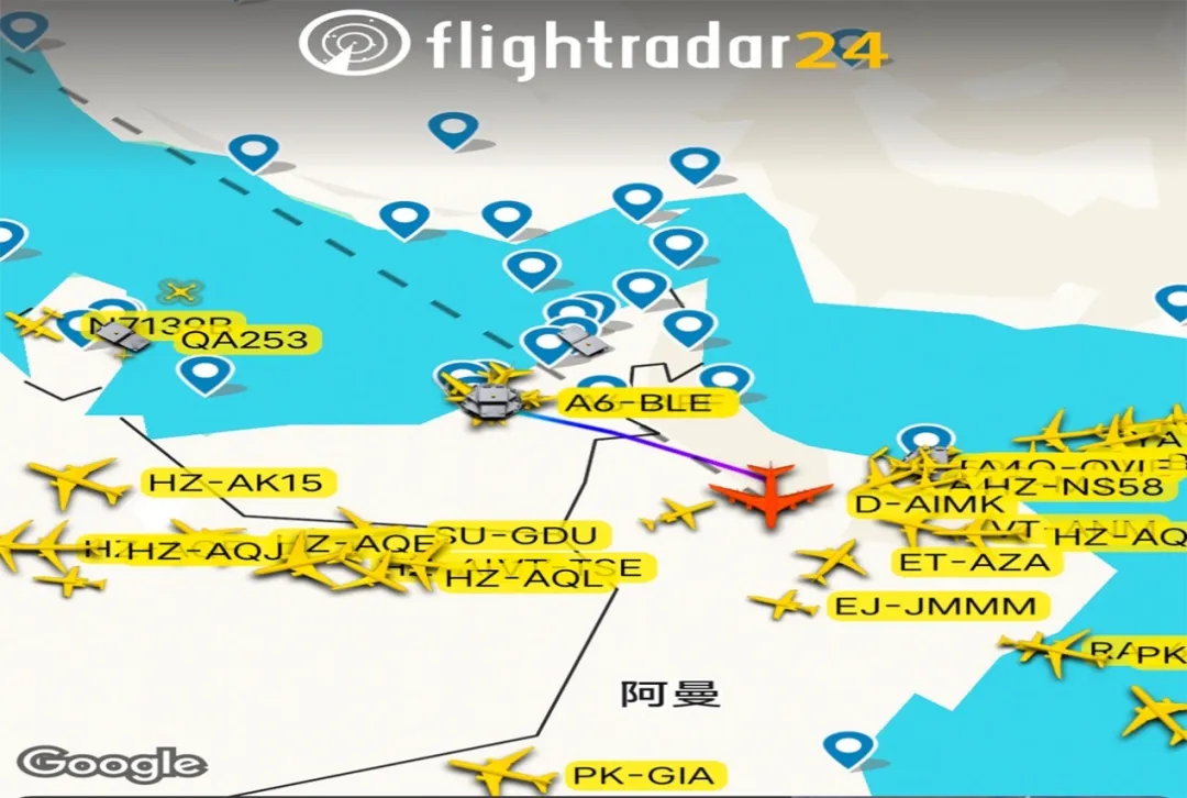 伊朗攻势减弱！A380巨型客机从战区逃脱