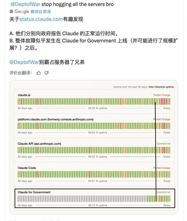 是的，美国和伊朗的冲突让全世界的AI中断了