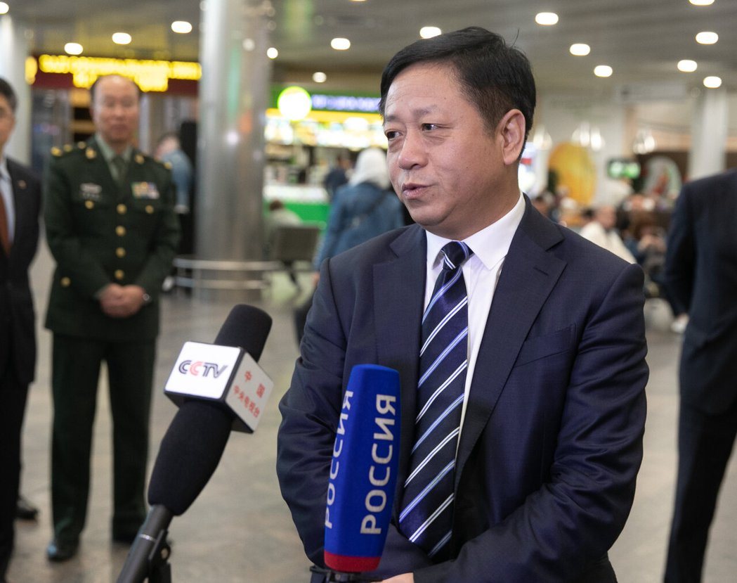 大陆驻俄罗斯大使张汉晖。(中新社资料照) 大陆驻俄罗斯大使张汉晖。(中新社资料照)