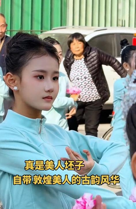 张羽彤训练场景。 (视频截图)