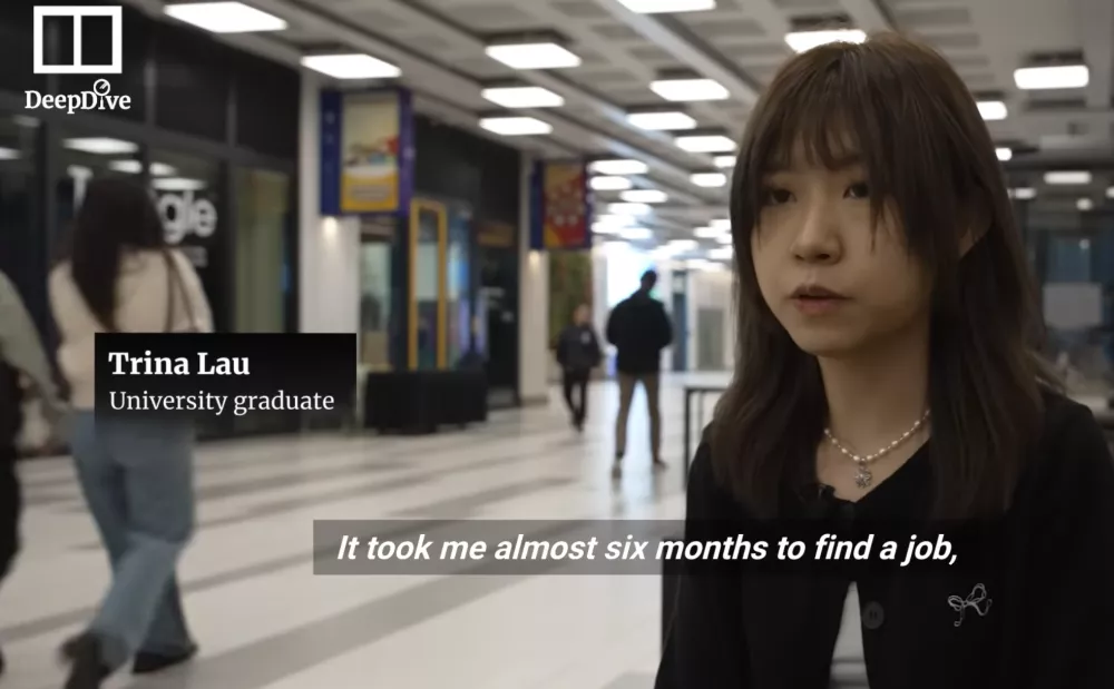香港毕业生手握大学文凭,却找不到工作