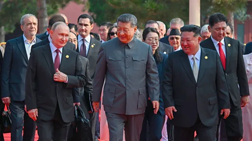 中國「93閱兵」 習近平、金正恩、普京歷史性同框