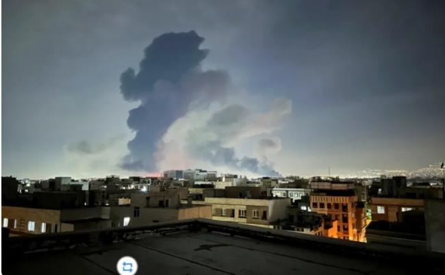 卫星录下伊朗惨况！以军发动最大规模空袭