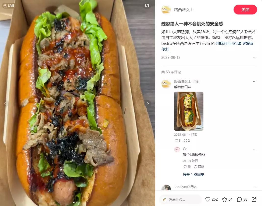 ● 图片来源：小红书@路西法女士