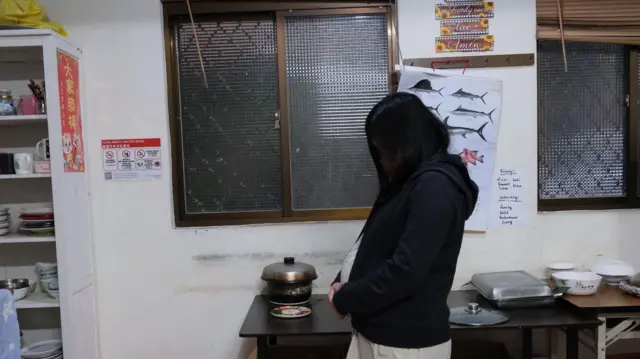 菲律宾移工安洁莉卡去年因怀孕离职。