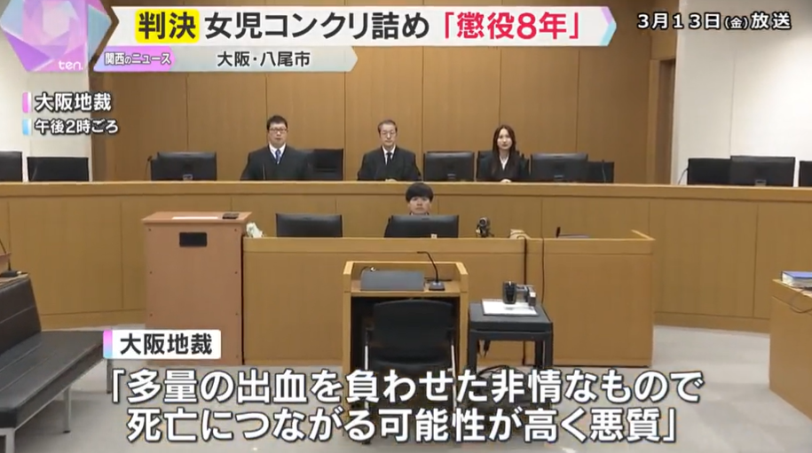 大阪地方法院针对本案作出判决。 (图/NNN)