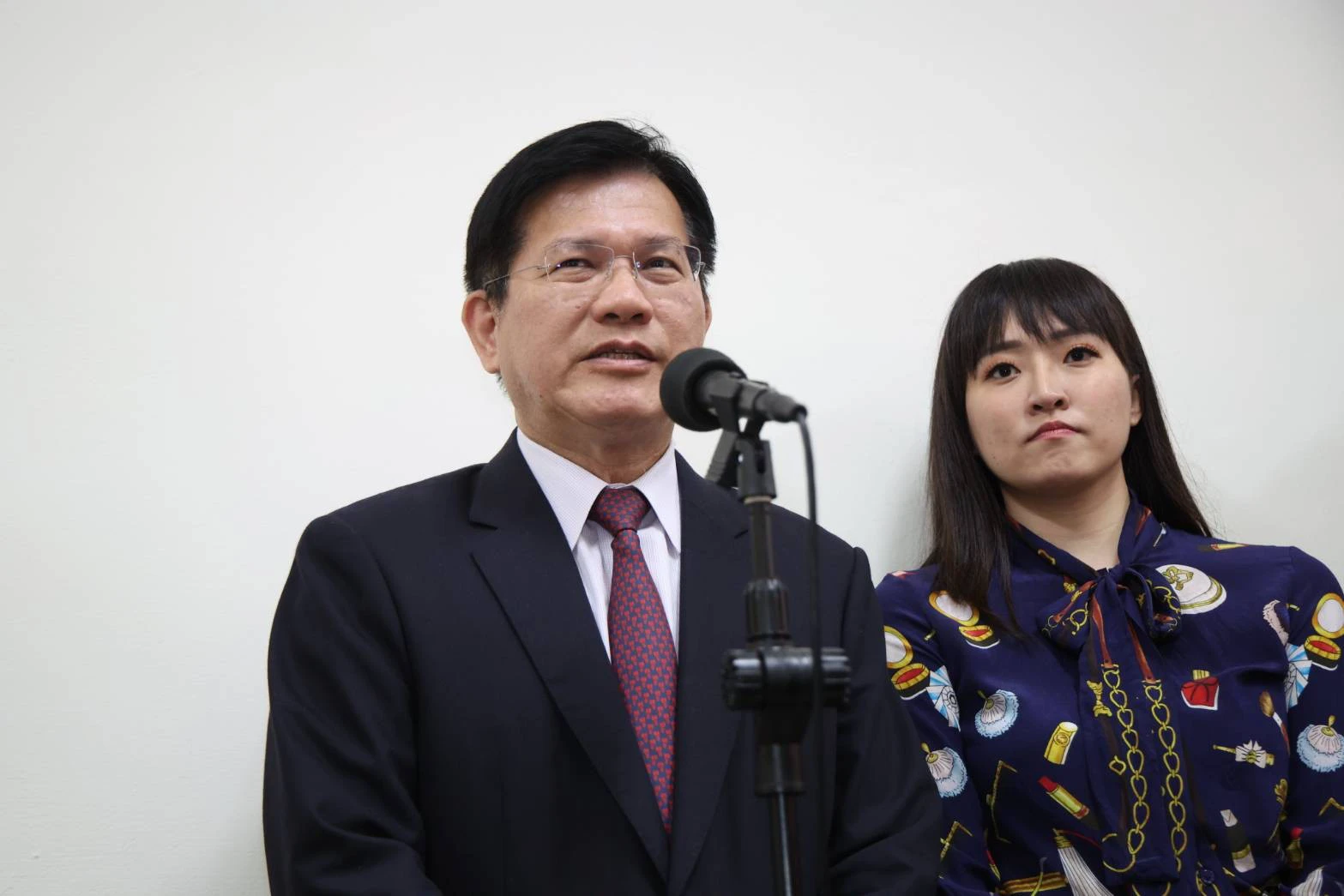 林佳龙表示目前与韩国持续交涉中,希望月底前对方有具体回应。 (陈恺巨摄)