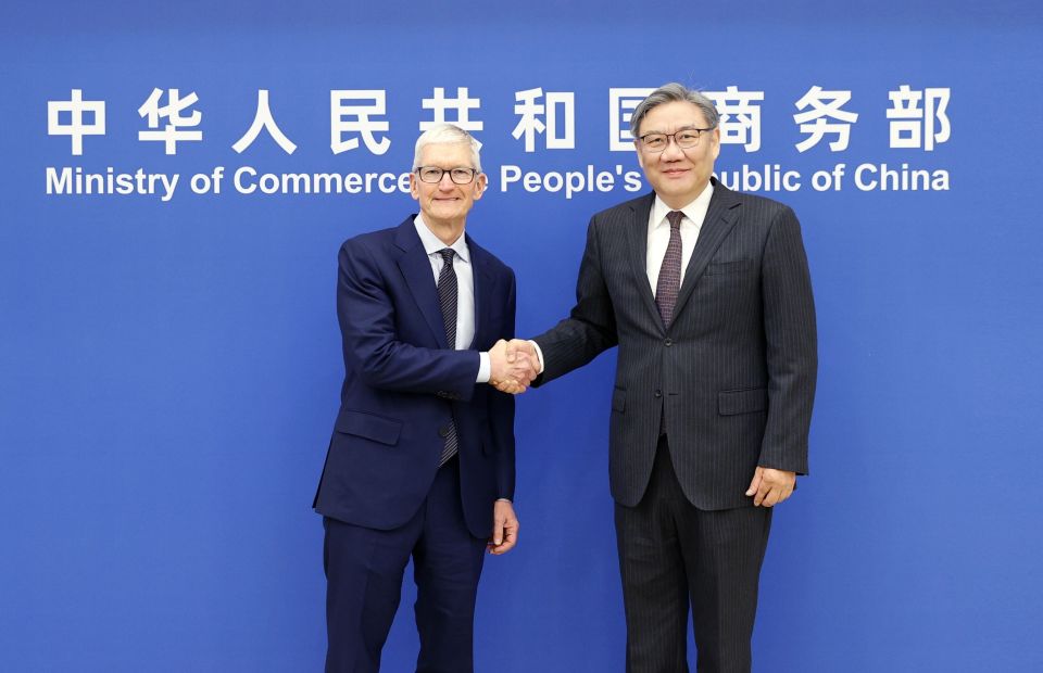 库克在北京表态:中国依旧是我们最重要的伙伴