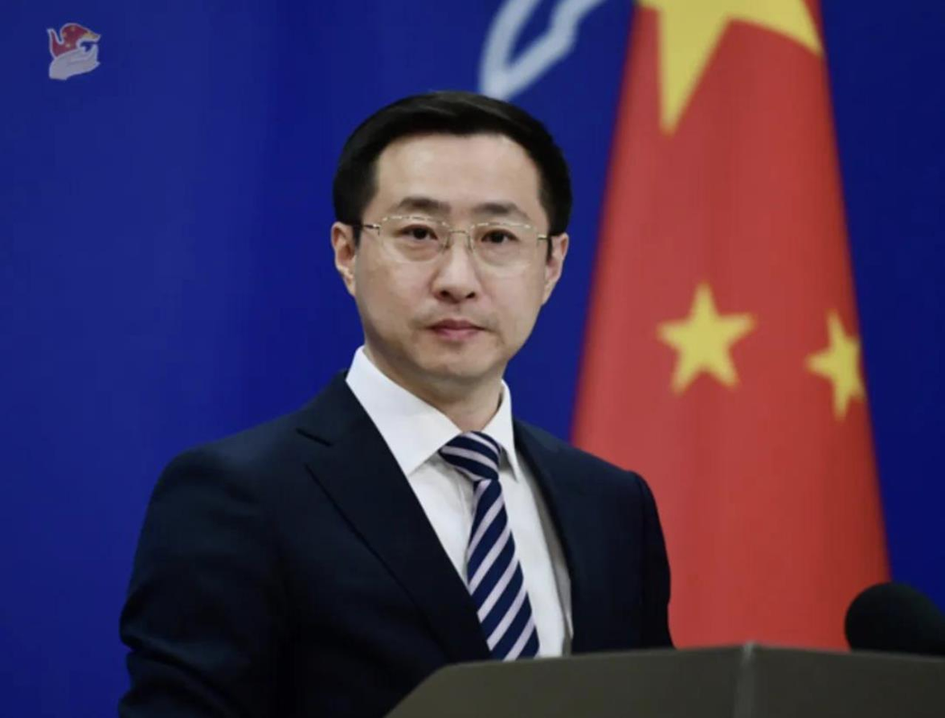 大陆外交部发言人林剑。(取自大陆外交部网站) 大陆外交部发言人林剑。(取自大陆外交部网站)