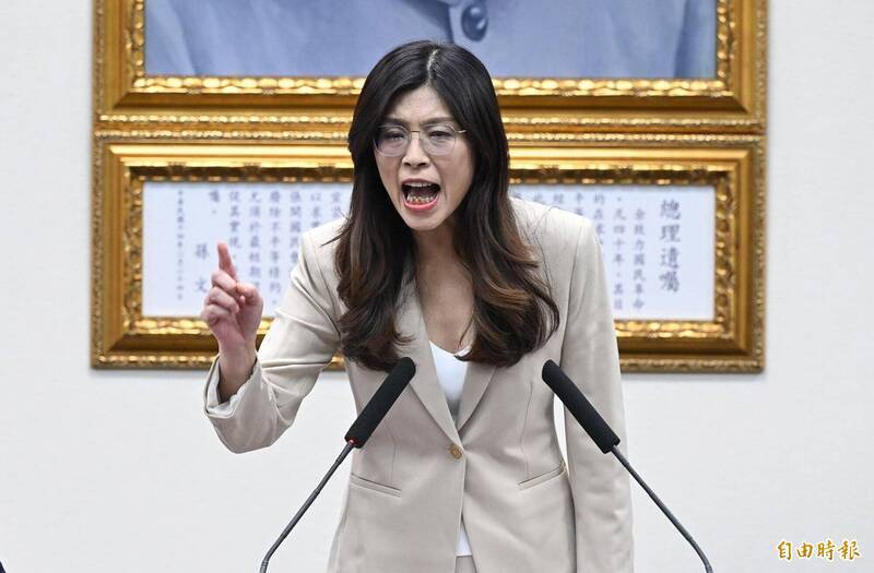 国民党主席郑丽文。 （资料照） 