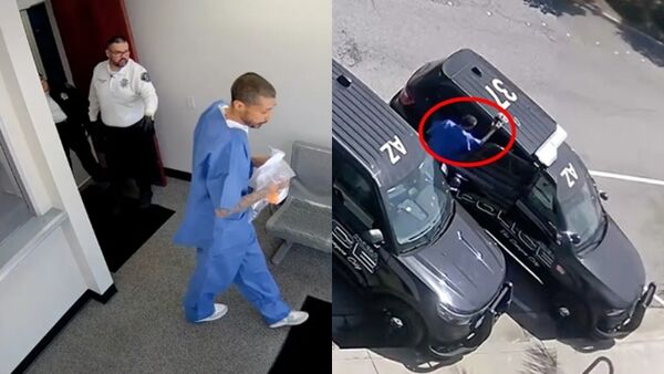 ▲▼警車上驚見腐屍!他被捕獲釋3天「離奇陳屍後座」 飄惡臭才發現。(圖/翻攝阿蘇薩警察局)